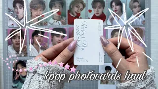 🐚распаковка кпоп карт stray kids ୨♡୧