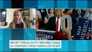 Report: Foreign Govt's "Amplified" QAnon as Conspiracy Group Gains Clout in GOP