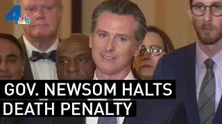 Gavin Newsom Announces Executive Action to Halt Use of Death Penalty | NBCLA