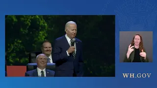 President Biden Addresses the International Brotherhood of Electrical Workers 40th Annual Conference