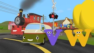 Learn about the Letters V and W - The Alphabet Adventure With Alice And Shawn The Train