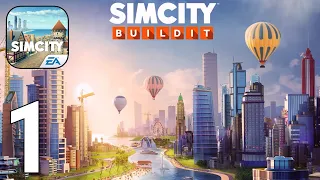 SimCity BuildIt Gameplay Walkthrough Part 1 - Tutorial [iOS/Android Games]