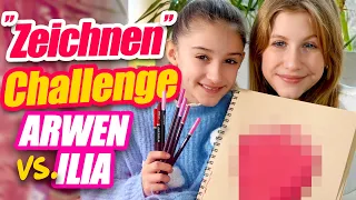 ILIAS WELT - "Zeichnen"-Challenge Arwen vs. Ilia