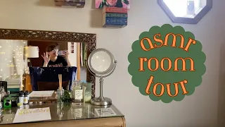 ASMR room tour 💐 2K celebration 🧡  (whispered voiceover)