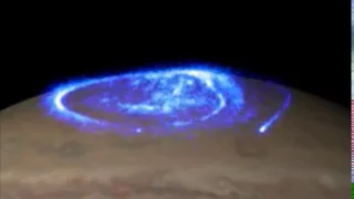 Hubble Tracks Bright Auroras on Jupiter