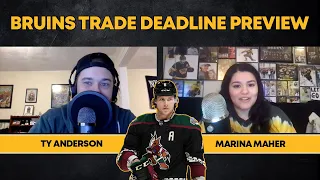 Giroux?  Chychrun? Taking A Look At Potential Boston Bruins Trade Targets (ft. Ty Anderson)