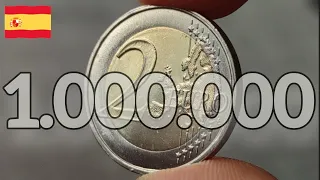 2 EURO 2022 SPAIN RARE - 1.000.000