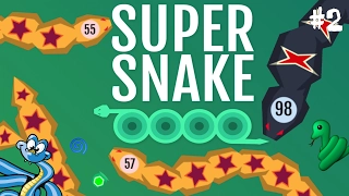 Симулятор змеи Super Snake.io #2