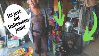 There was so much vintage Halloween at this garage sale and it was so cheap!!