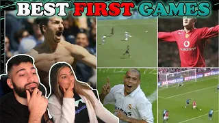 Jay Reacts To The BEST Debuts in Football History!