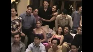 Jericho & Kristine w/ Pangako Sayo Casts & Crew Finale BTS