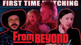 H.P Lovecraft's From Beyond (1986) | Movie Reaction | First Time Watching | Wow.... That Was Weird!