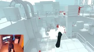 SuperHot VR Speedrun - Outer Heaven (9.29)