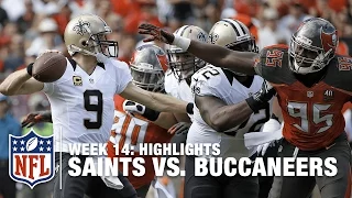 Saints vs. Buccaneers | Week 14 Highlights | NFL