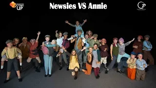 Newsies newspaper dance and Annie Hard Knock Life performed by Acting Up Youth Theatre Academy