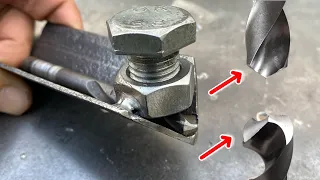 How to sharpen a drill bit as sharp as a razor! Homemade drill sharpener #2