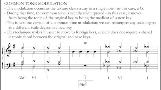 Music Theory - Other Modulation Techniques.