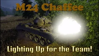 World of Tanks: M24 Chaffee in Prokhorovka