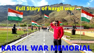 क्या story thi kargil war ki |Kargil War Memorial A big salute for indian army❤️delhi to Ladakh Ep-5