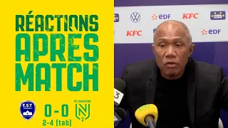 ES Thaon - FC Nantes : la réaction d'Antoine Kombouaré