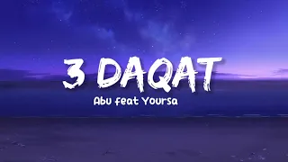 3 Daqat - Abu feat. Yousra || Lirik Terjemahan Indonesia || Lammaa syuftahaa albii dá tsalats daáát