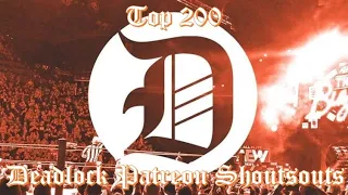 Top 200 Deadlock Patreon Shoutsouts