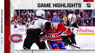 Coyotes @ Canadiens 10/20 | NHL Highlights 2022