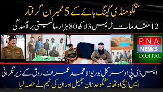 Gagoo Mandi 5 members of i gang arrested | PNA News Digital