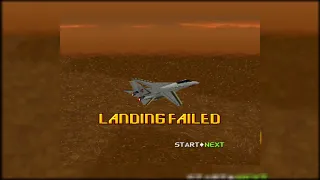 Ace Combat 2 - Interesting ways to land your plane