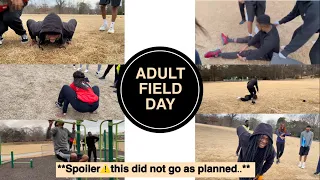 I hosted an Adult Field Day... & it didn't go as planned
