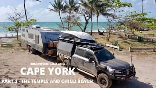 CAPE YORK WITH AN OFF ROAD CARAVAN ep. 2 | THE TEMPLE - Dirtbikes, Bunkers & remote islands!!