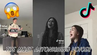 The Most Beautiful, Amazing & Astonishing Voices ~ Singing Tiktok Compilation 🎤 😱 🎶