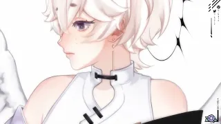 Live2D VTuber Model Showcase: Weiss ver. 3 (3/4 Model)