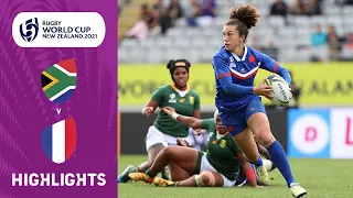 RWC2021 Match Highlights: South Africa v France