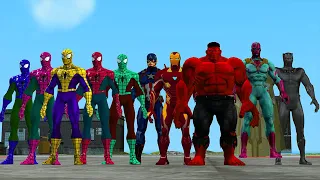 Game 5 Superheroes Pro : Spider Man vs Hulk, Iron Man, Black Panther, Captain America, Joker, Venom