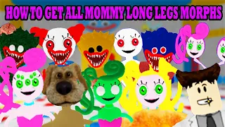 How To Get ALL 41 BADGES in Find Mommy Long Legs Morphs - ROBLOX