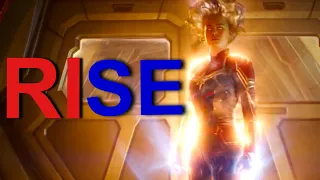 Captain Marvel Tribute — Rise [Road To Avengers: Endgame]