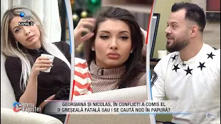 Rafuiala intre amorezi! Reglare de conturi intre Nicolas si Georgiana si intre Radu si Adelina!