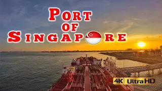 [4K] TIMELAPSE: Port of Singapore 'The Gateway to ASIA'