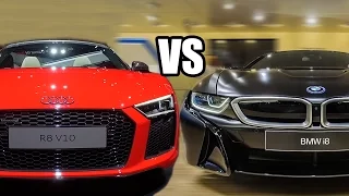 BMW I8 VS Audi R8 V10 Plus - Which one you Would Buy?!