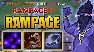 Multiple Fatal Bonds + Midnight Pulse = Perfect Rearm Abuse [Enigma Rampage] Dota 2 Ability Draft