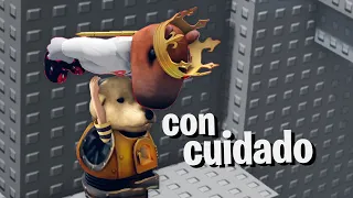 el OBBY de CARGAR a tu AMIGO en ROBLOX