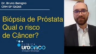 Qual a possibilidade de detectar câncer em uma biópsia de próstata?