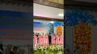 Adek Firsya berani tampil vocal group lagu “Kasih Ibu” diperpisahan sekolah TK #erlanggafamily