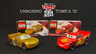 Cars on the Road Lightning Mcqueen & Cruz Ramirez: Tomica Variant [Unboxing / ASMR]