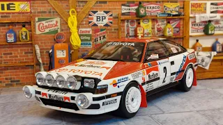Toyota Celica Turbo 4WD St165 #2  Rallye Monte Carlo 1991 C.Sainz-L.Moya Otto 1:18