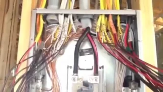 How to install 200 amp sub panel