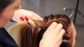 French Braid  How-to Γαλλική πλεξούδα - κοτσίδα