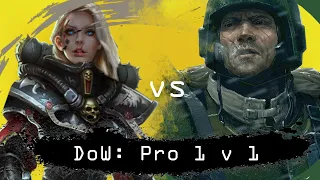Dawn of War Pro Mod 1 v 1 Sisters of Battle (DoWprolShed) vs Imperial Guard (Blueman52)
