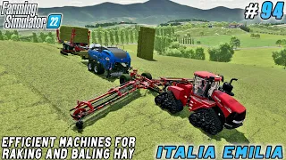 Crafting Hay Bales for Nutrient-Rich Feasts to Livestock | Italian Farm | Farming simulator 22 | #94